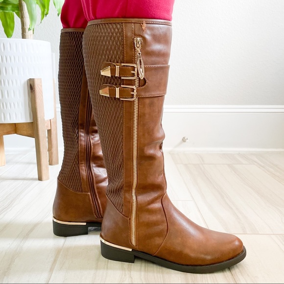 Top Moda Tan Boot Ginger-1 - Picture 8 of 8